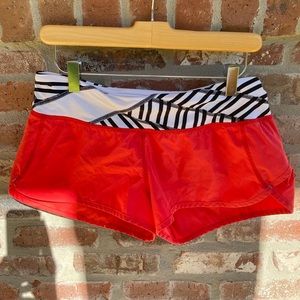 Lululemon speed shorts. Size 6.